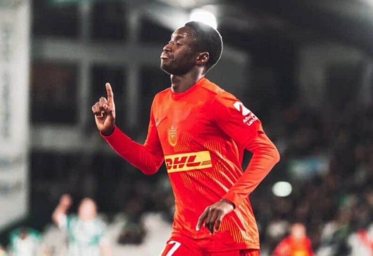 Senegal’s Mamadou Lamine Sadio scores on FC Nordsjælland debut