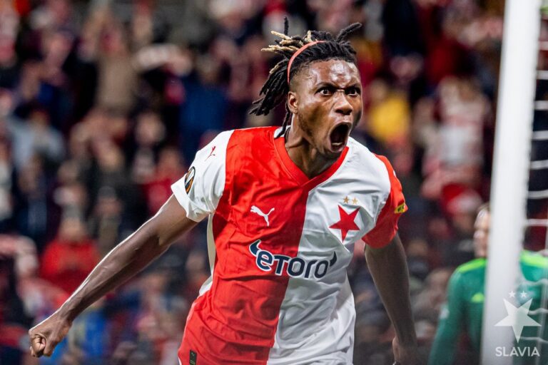 Nigerian defender Igoh Ogbu back for Slavia Prague as title race enters decisive phase