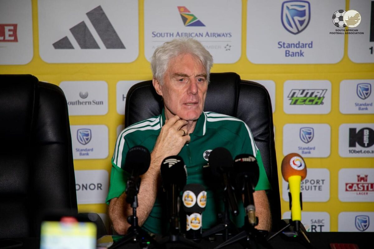 Hugo Broos calls for Bafana Bafana response after Afcon exit