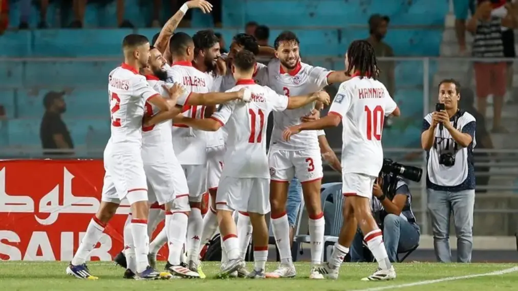 Tunisia players