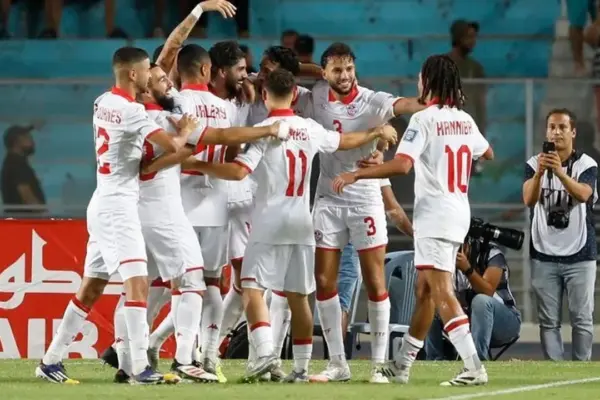 Tunisia players