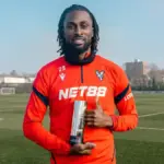 Ivory Coast forward Evann Guessand crowned Crystal Palace’s February Player of the Month after electric start
