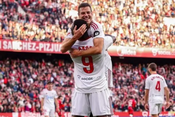 Nigeria forward Akor Adams happy to end goal drought as Sevilla share spoils with Rayo Vallecano