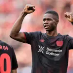 Cameroon forward Christian Kofane ends goal drought in Bayer Leverkusen’s narrow win over Hamburg  