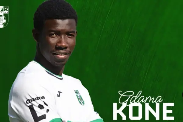 Ivorian prospect Adama Koné joins Czech top-flight side MFK Karviná on long-term deal