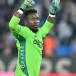 André Onana congratulates Joan Laporta after Barcelona election win