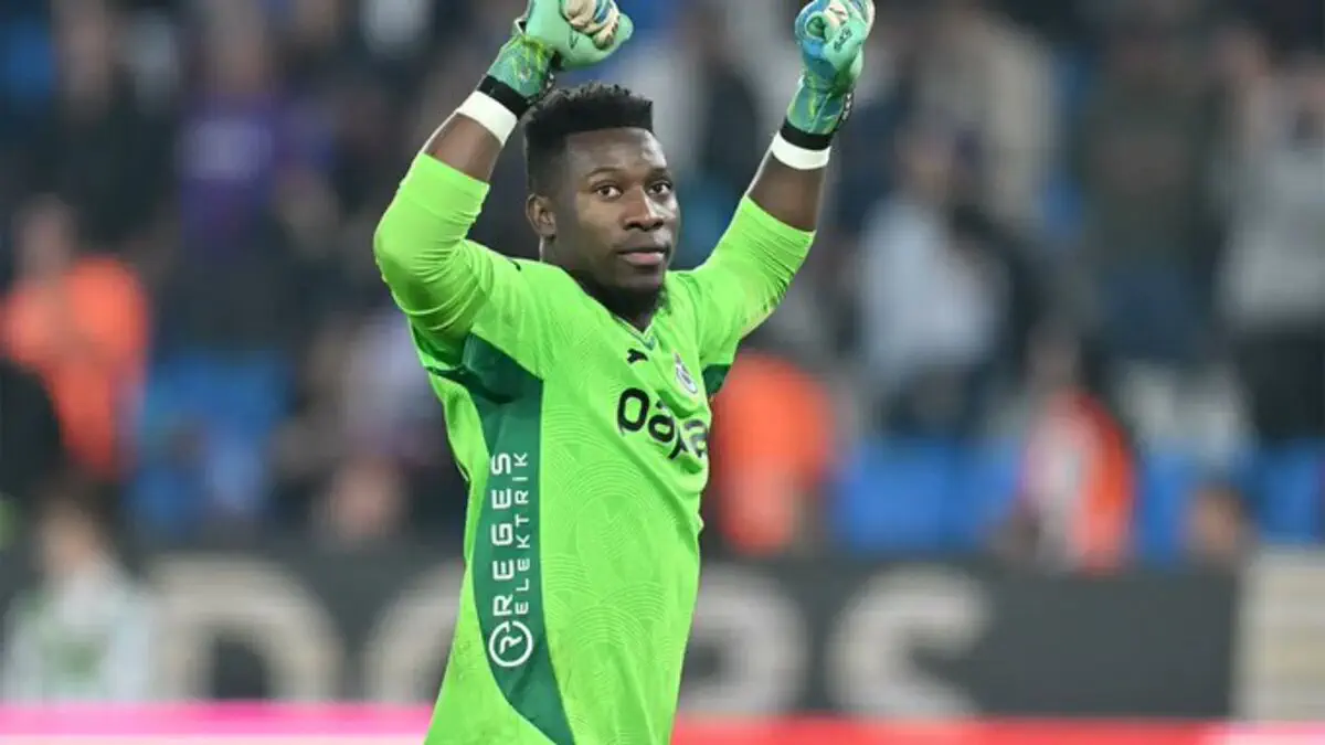 André Onana congratulates Joan Laporta after Barcelona election win