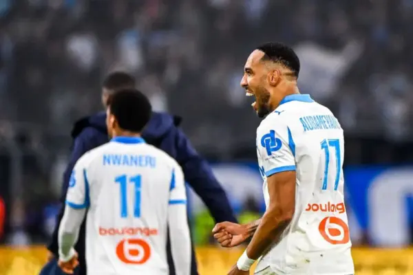 Marseille coach Habib Beye hails Gabon star Aubameyang after inspiring Lyon win
