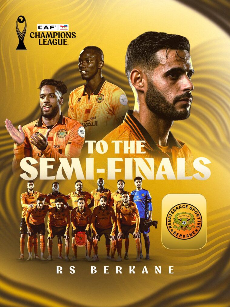 CAF Champions League: Moroccan outfit RS Berkane edge Al Hilal to reach semifinals