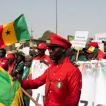 Senegalese march in Dakar demanding release of fans jailed in Morocco over chaotic AFCON final