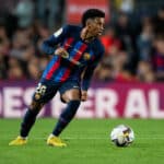 Alejandro Balde in action on field