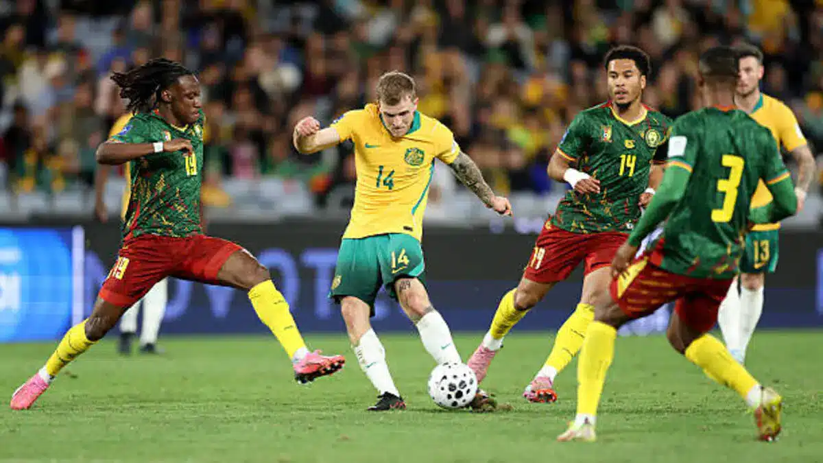Cameroon fall to Australia in friendly