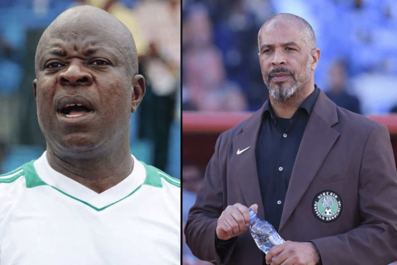 Sylvanus Okpala and Eric Chelle