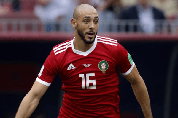 Wydad AC captain Nordin Amrabat sidelined for three weeks with thigh injury