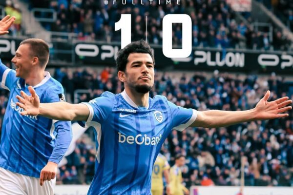 Morocco’s Zakaria El Ouahdi fires Genk to derby victory over Sint-Truiden