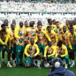 Senegal trophy parade