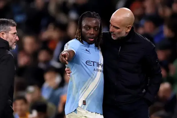 Dutch-Ghanaian winger Jeremy Doku returns to training at Manchester City after injury recovery 