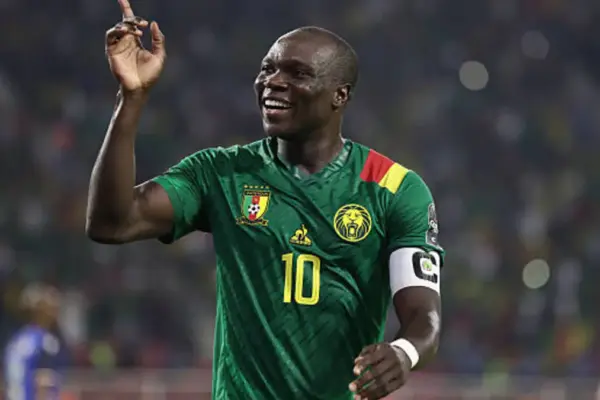 Cameroon forward Vincent Aboubakar inspires Neftci Baku’s comeback stalemate against Shamakhi FK in Azerbaijan 