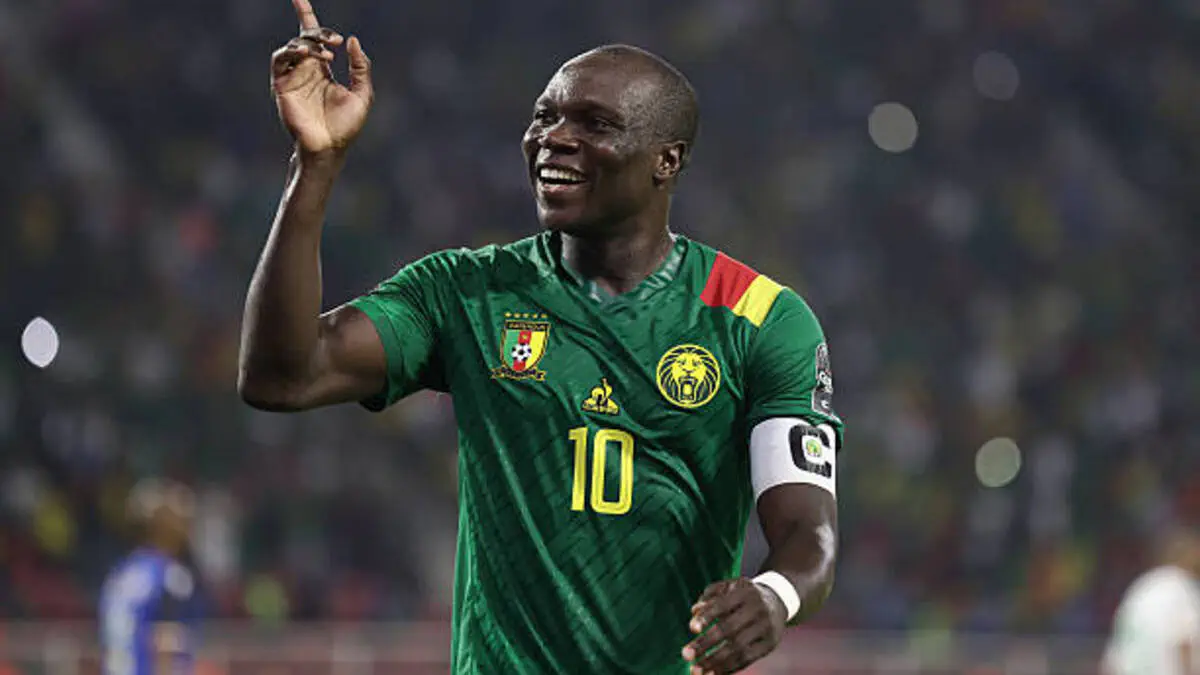 Cameroon forward Vincent Aboubakar inspires Neftci Baku’s comeback stalemate against Shamakhi FK in Azerbaijan 