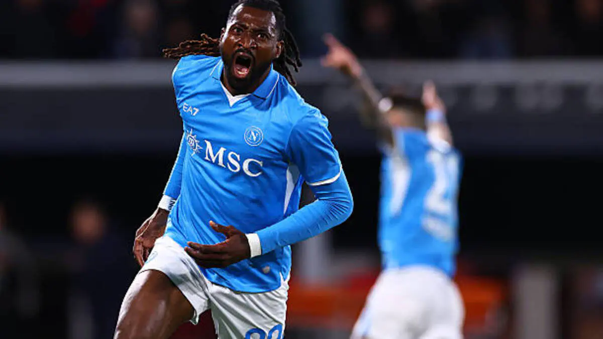 Cameroon midfielder Zambo Anguissa’s injury return delayed 