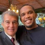 Samuel Eto’o backs Joan Laporta ahead of Barcelona presidential election