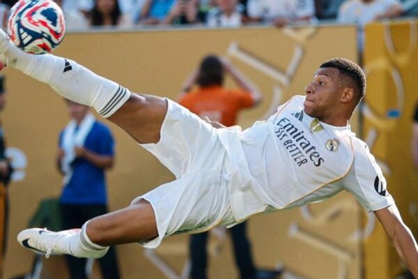 Real Madrid forward Mbappe