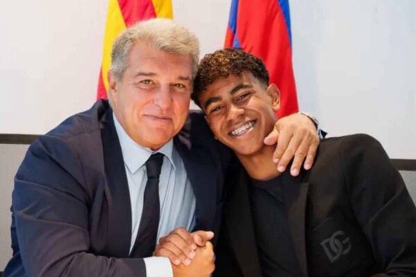 Turning down €250m from PSG for Lamine Yamal makes me proud - Laporta