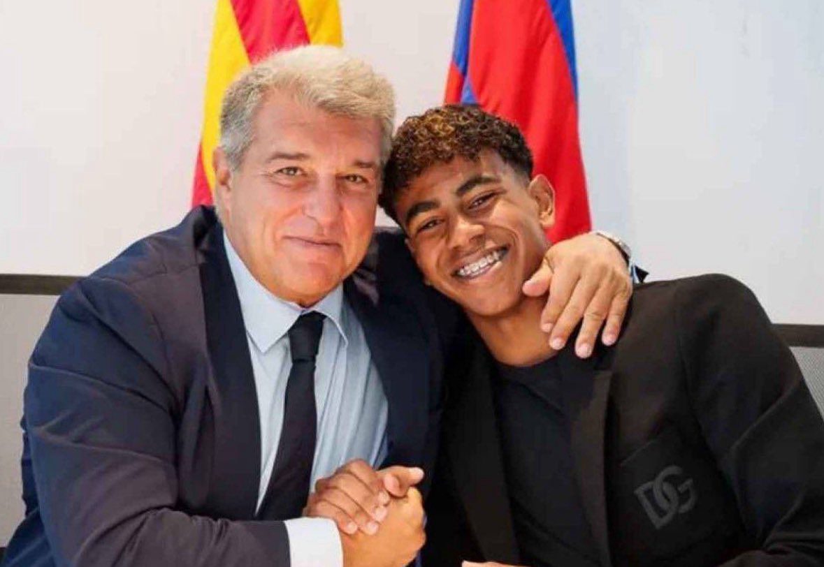 Turning down €250m from PSG for Lamine Yamal makes me proud - Laporta