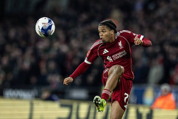 Rio Ngumoha staking claim for first Liverpool Premier League start, says Arne Slot