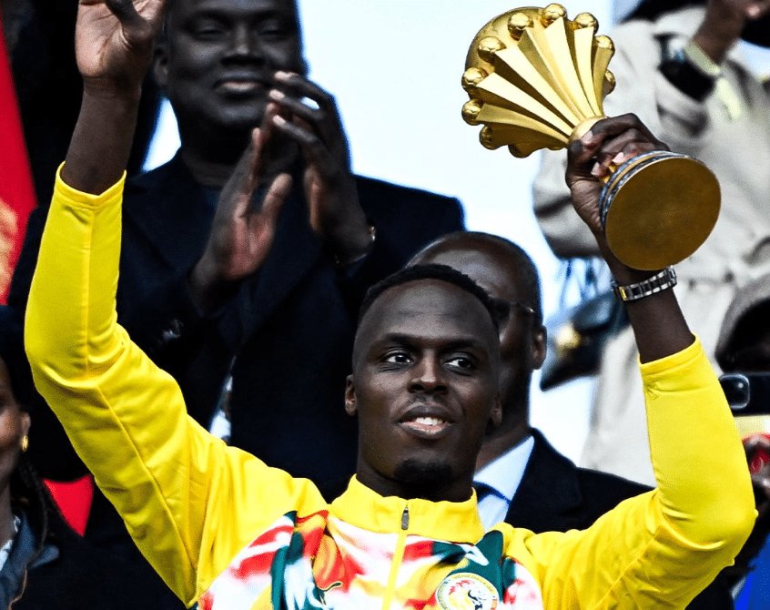 Senegal goalkeeper Édouard Mendy