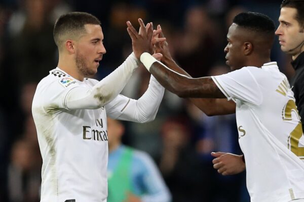 Eden Hazard fears Vinicius Junior could walk away from football at 30