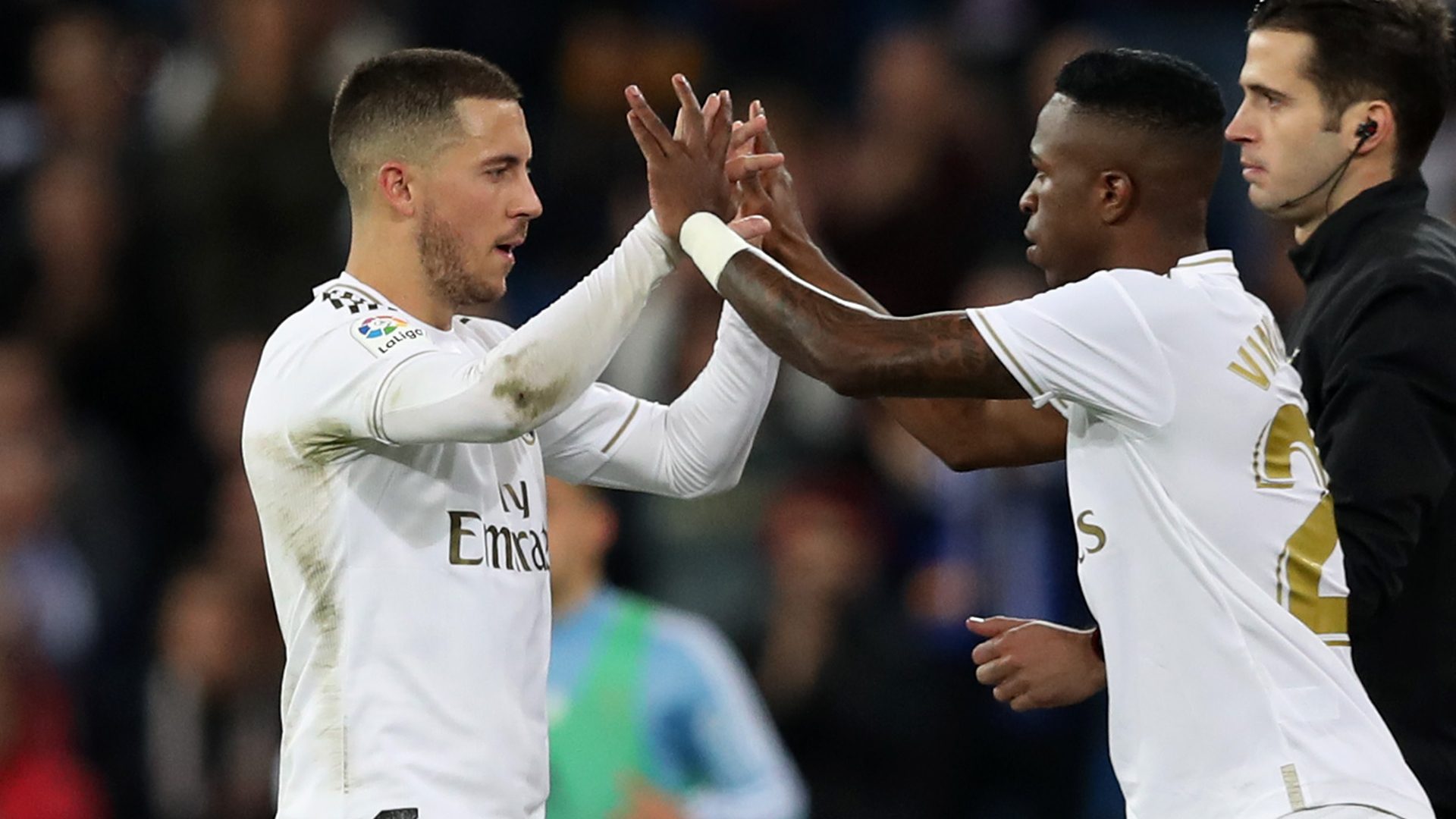 Eden Hazard fears Vinicius Junior could walk away from football at 30