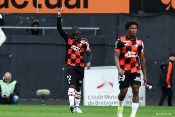 Bamba Dieng strikes again as Lorient take lead against Lens