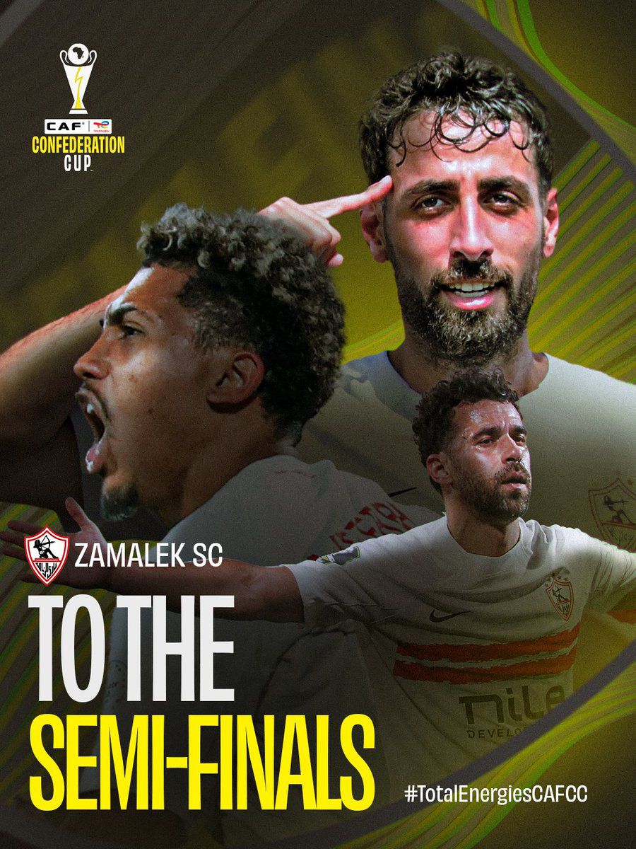 CAF Confederation Cup: Zamalek triumphs over AS Otoho to reach semifinals