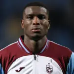 Paul Onuachu playing for Trabzonspor