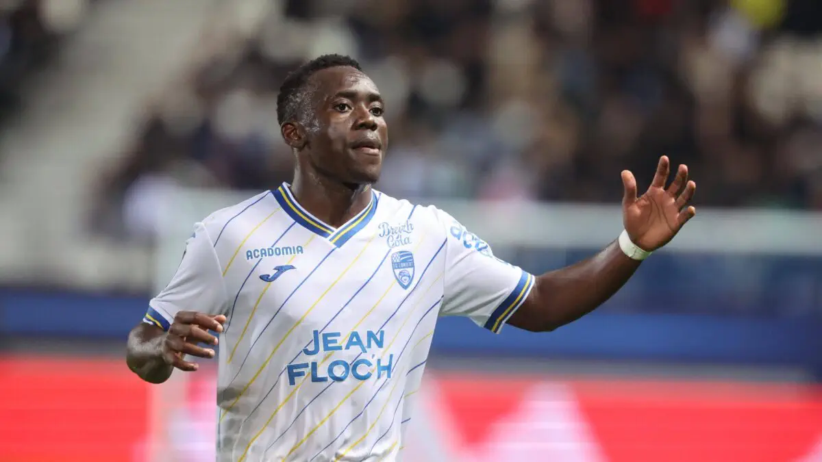Arthur Avom’s wonder strike rescues Lorient as Cameroonian midfielder celebrates career highlight