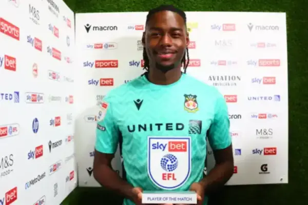 Nigeria goalkeeper Arthur Okonkwo bags Man-of-the-Match award as Wrexham edge Swansea