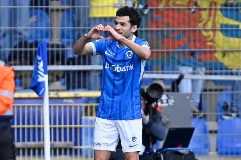 Morocco defender Zakaria El Ouahidi stars as Genk secure narrow victory over Sint-Truiden