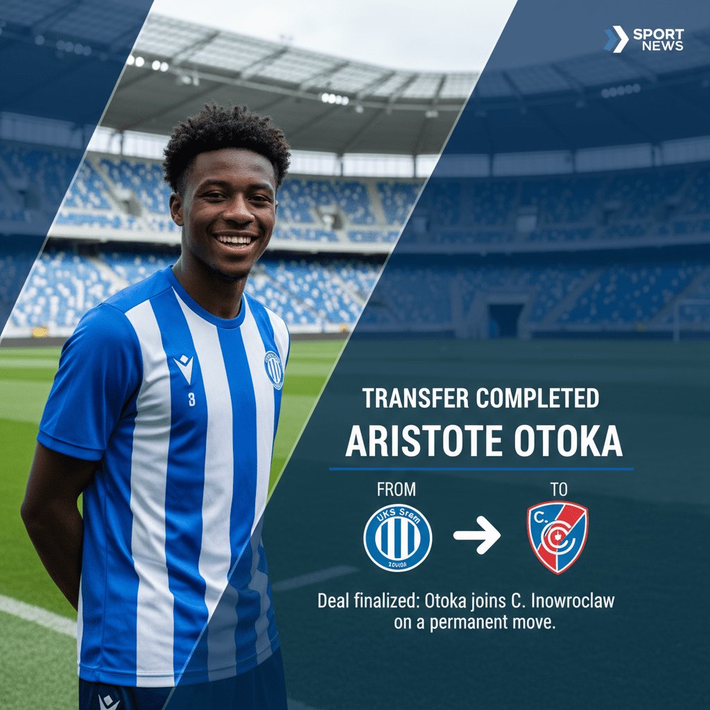 Aristote Otoka: Polish striker linked with surprise move to C. Inowroclaw