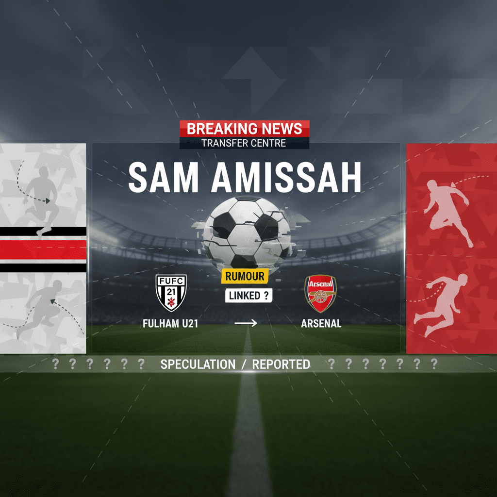 Sam Amissah: Fulham U21 centre-back linked with Arsenal move in England transfer rumour