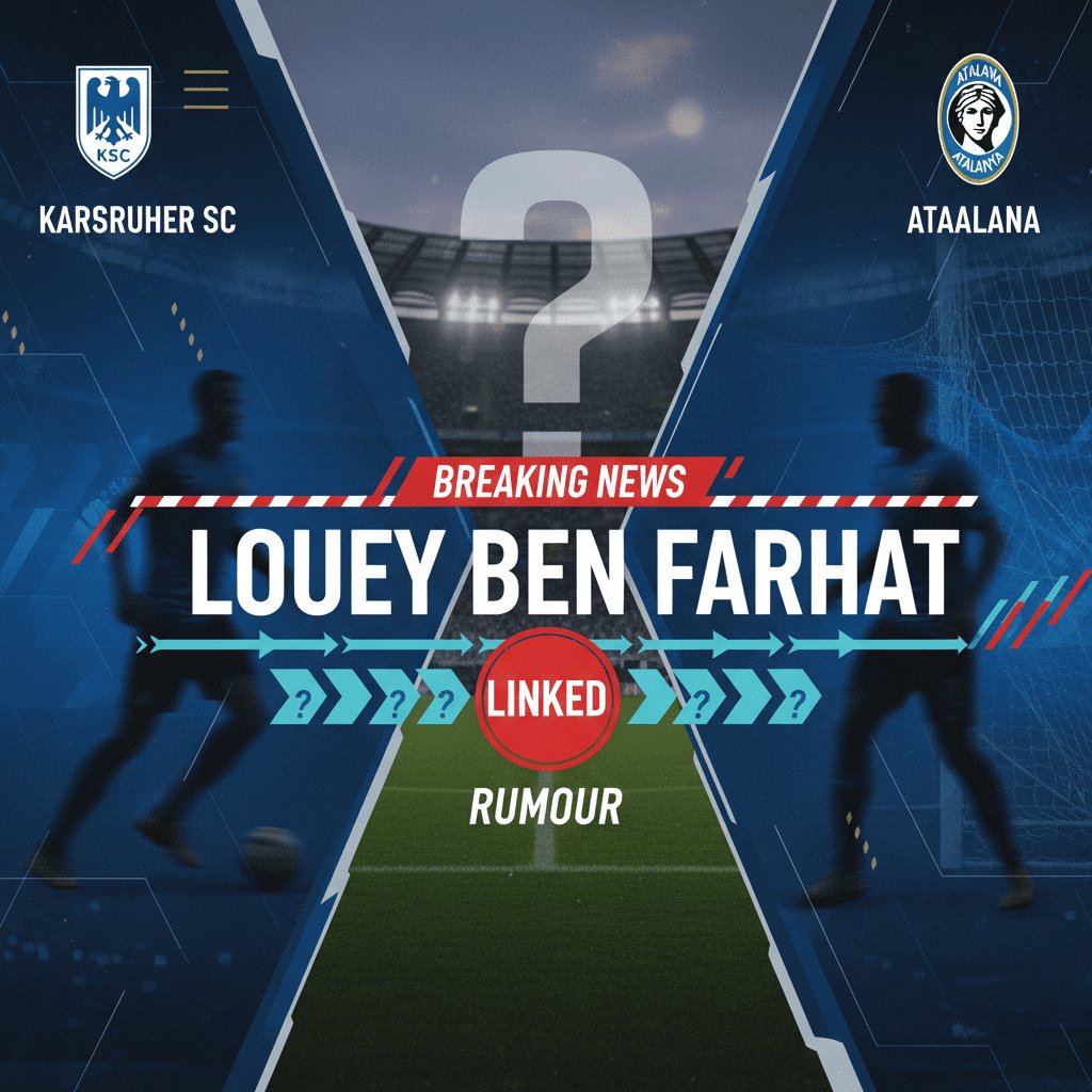 Louey Ben Farhat: Karlsruher SC second striker linked with Atalanta move in Italy rumours