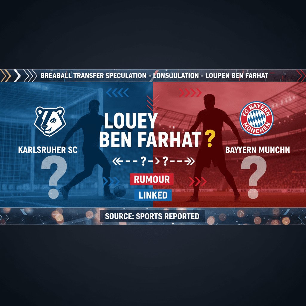 Louey Ben Farhat: Karlsruher second striker in Bayern Munich transfer link in Germany