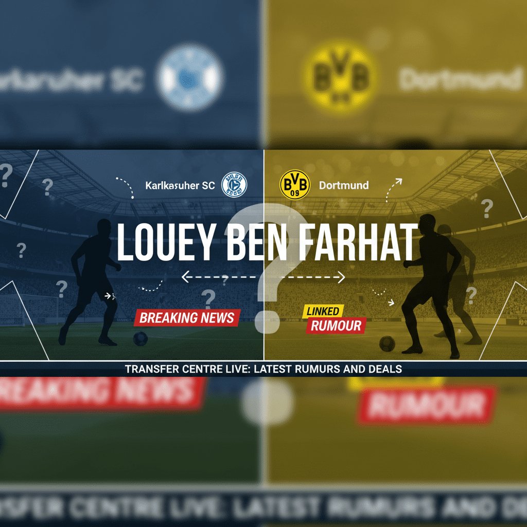 Louey Ben Farhat: Karlsruher SC second striker linked with Dortmund move in Germany transfer rumours