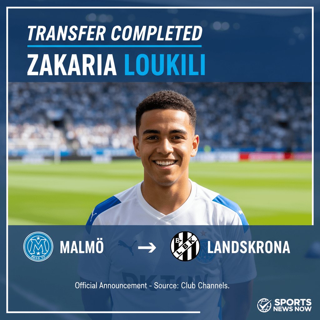 Zakaria Loukili: Dutch attacking midfielder linked with Sweden move to Landskrona