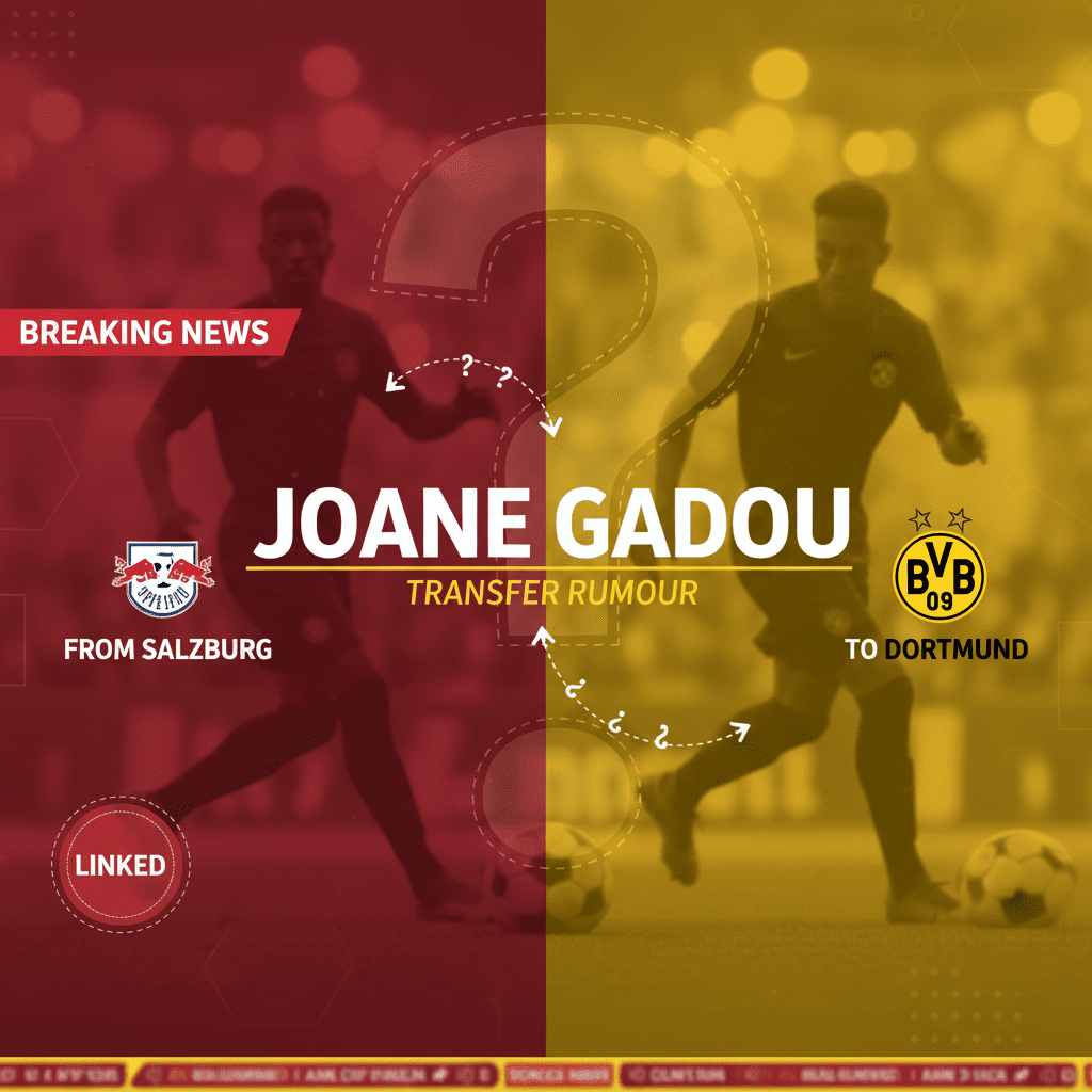 Joane Gadou: Salzburg centre-back linked with move to Dortmund in Germany
