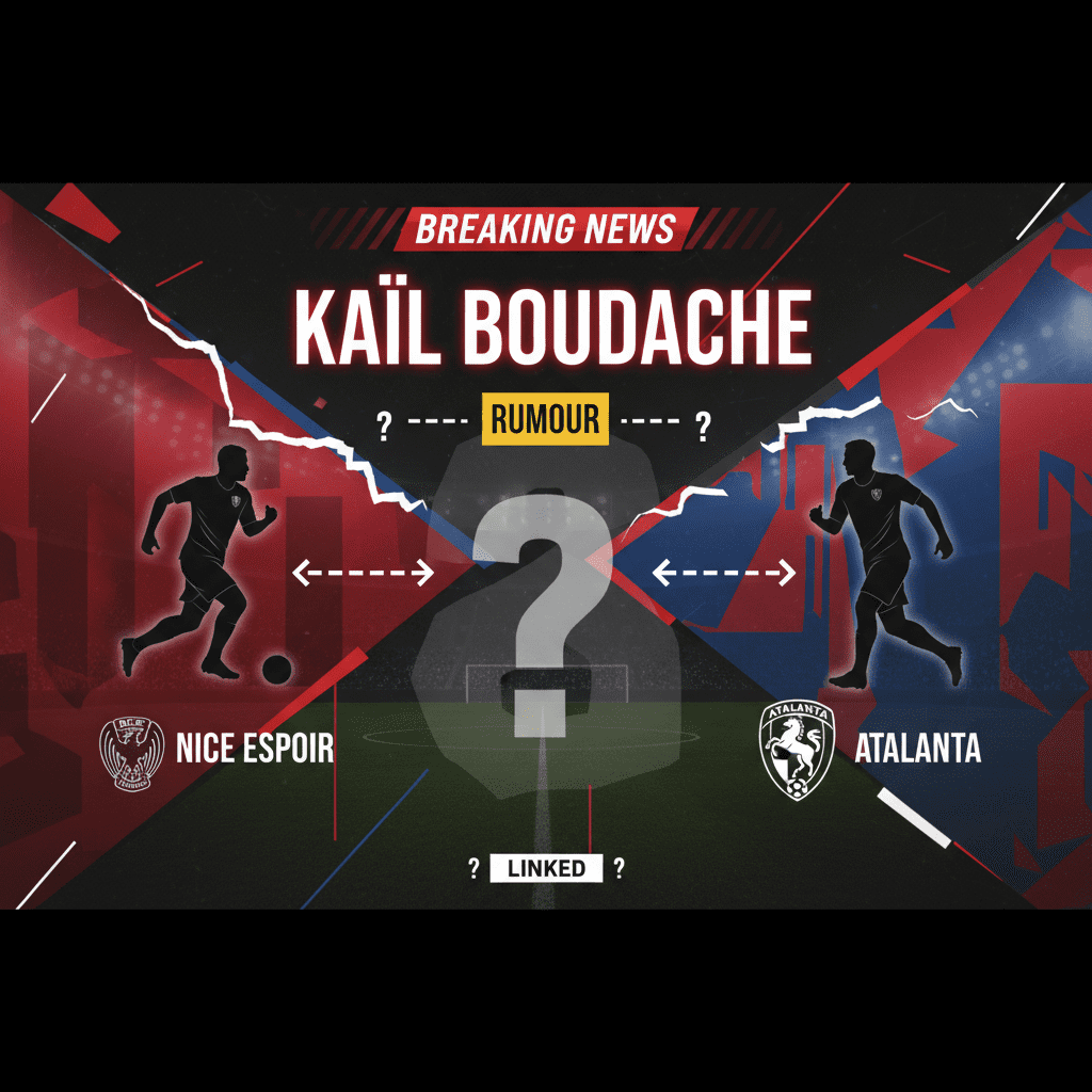 Kaïl Boudache: Nice Espoir right winger linked with Atalanta move in Italy transfer rumours