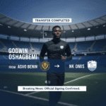 Godwin Oshagbemi: Central midfielder linked with Croatia move to NK Omis