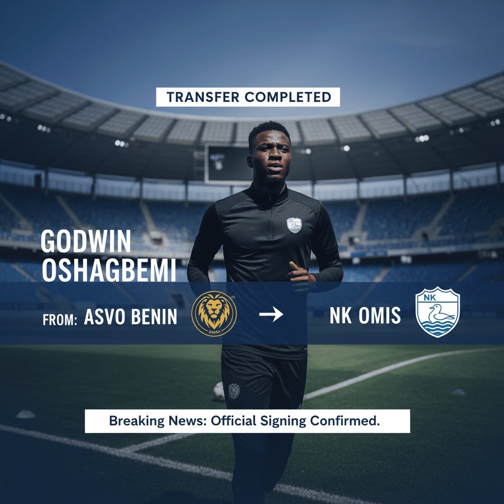 Godwin Oshagbemi: Central midfielder linked with Croatia move to NK Omis