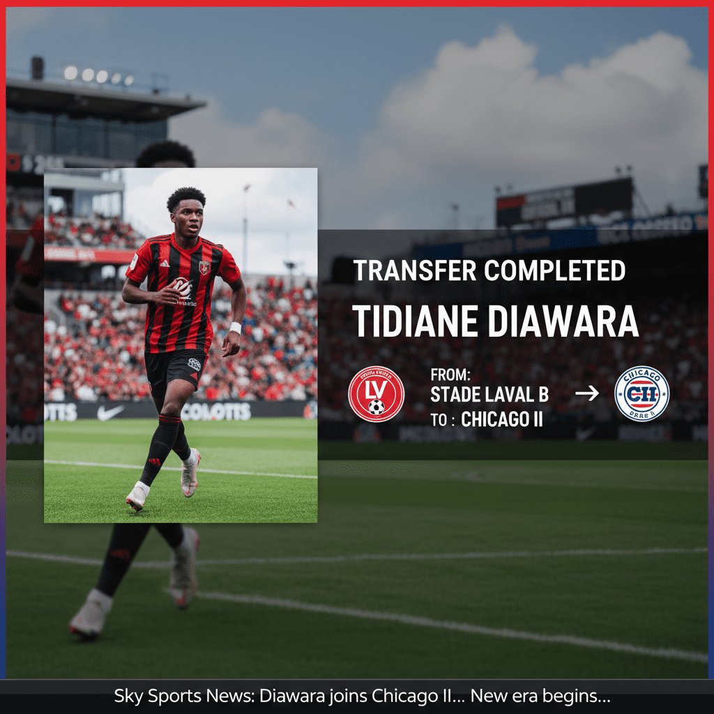 Tidiane Diawara: Centre-forward linked with move to Chicago II in United States switch