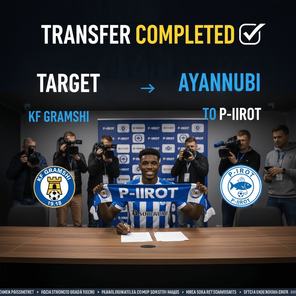 Target Ayannubi: Left winger linked with move to Finnish side P-Iirot